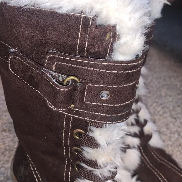 Lace up wedge boots ❤️‍🔥 - Picture 4 of 14